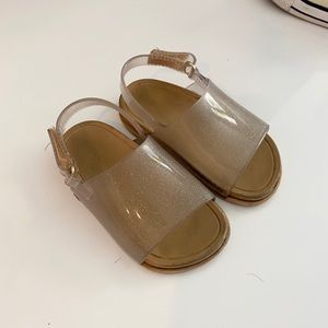Toddler Mini Melissa Glitter Sandals